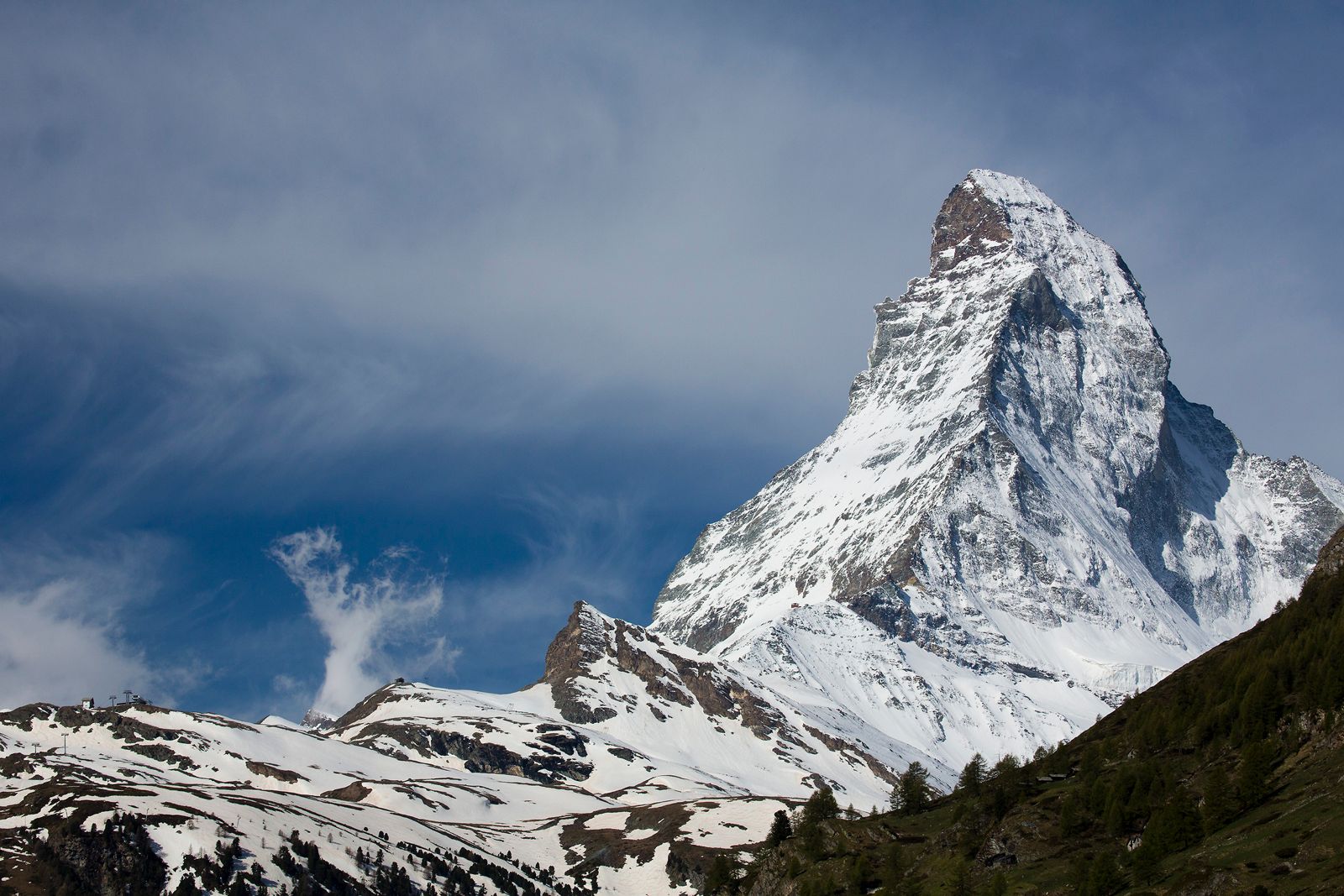 O Matterhorn, na Suíça, por Sylvia Nogueira Cury